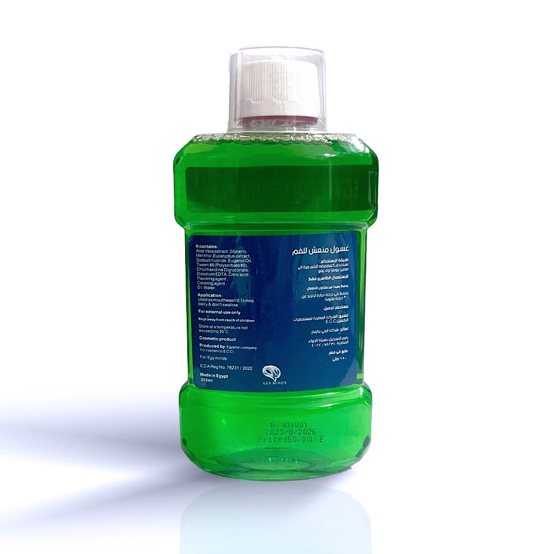 Egy Fresh
Mint Antimicrobial Mouthwash