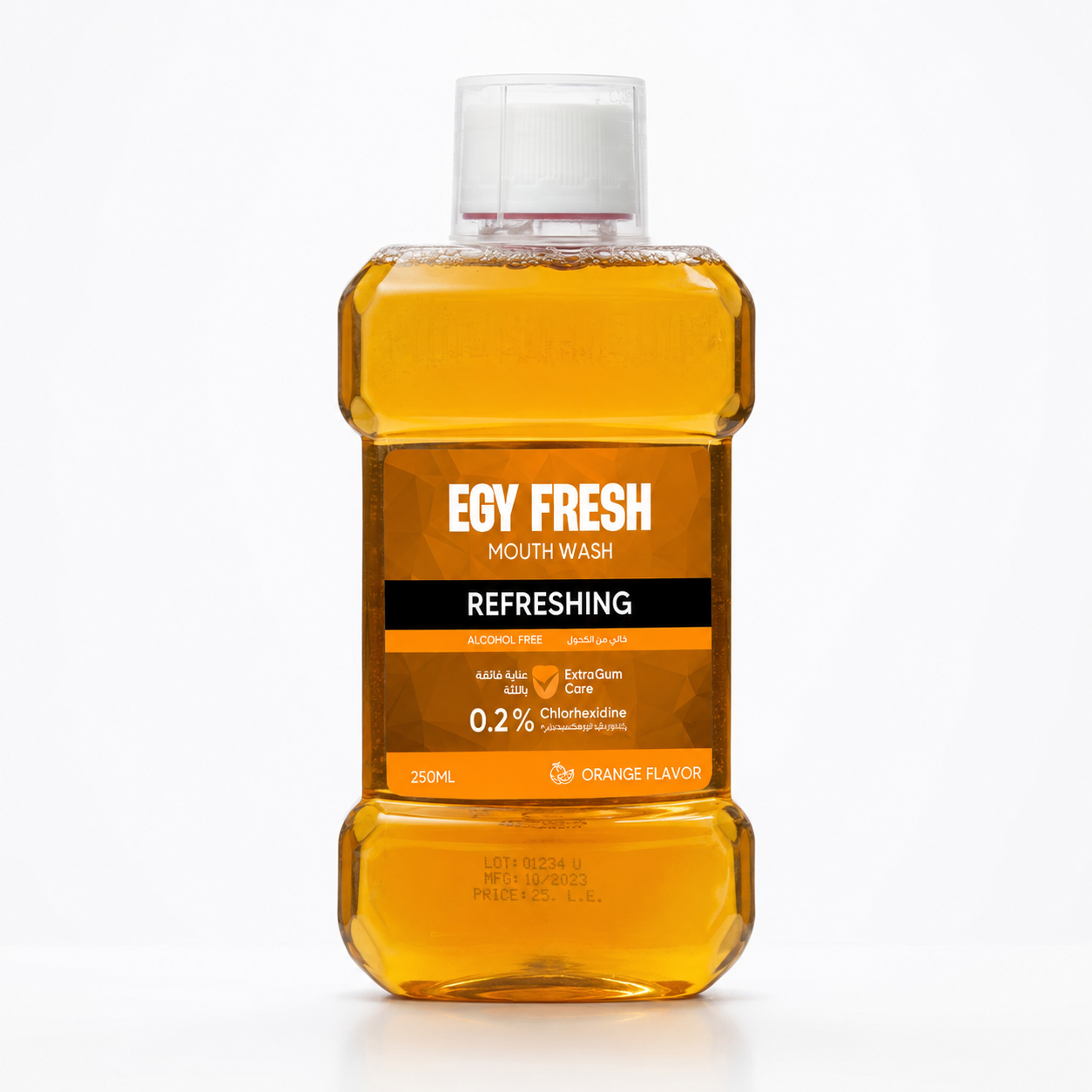 Egy Fresh
Orange Antimicrobial Mouthwash