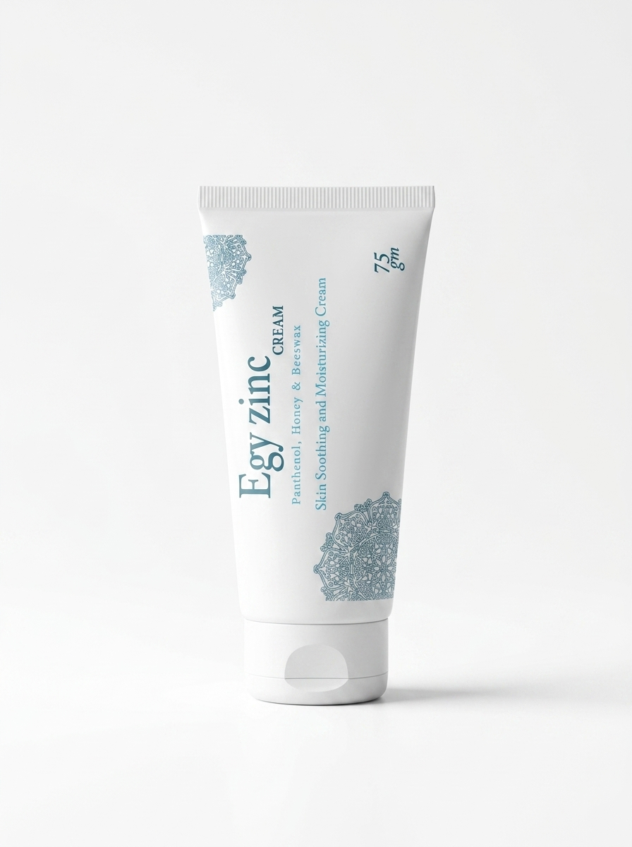 Egy Zinc Cream: High-Concentration Soothing Formula - 75 gm