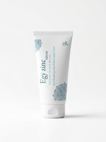 Egy Zinc Cream: High-Concentration Soothing Formula - 75 gm