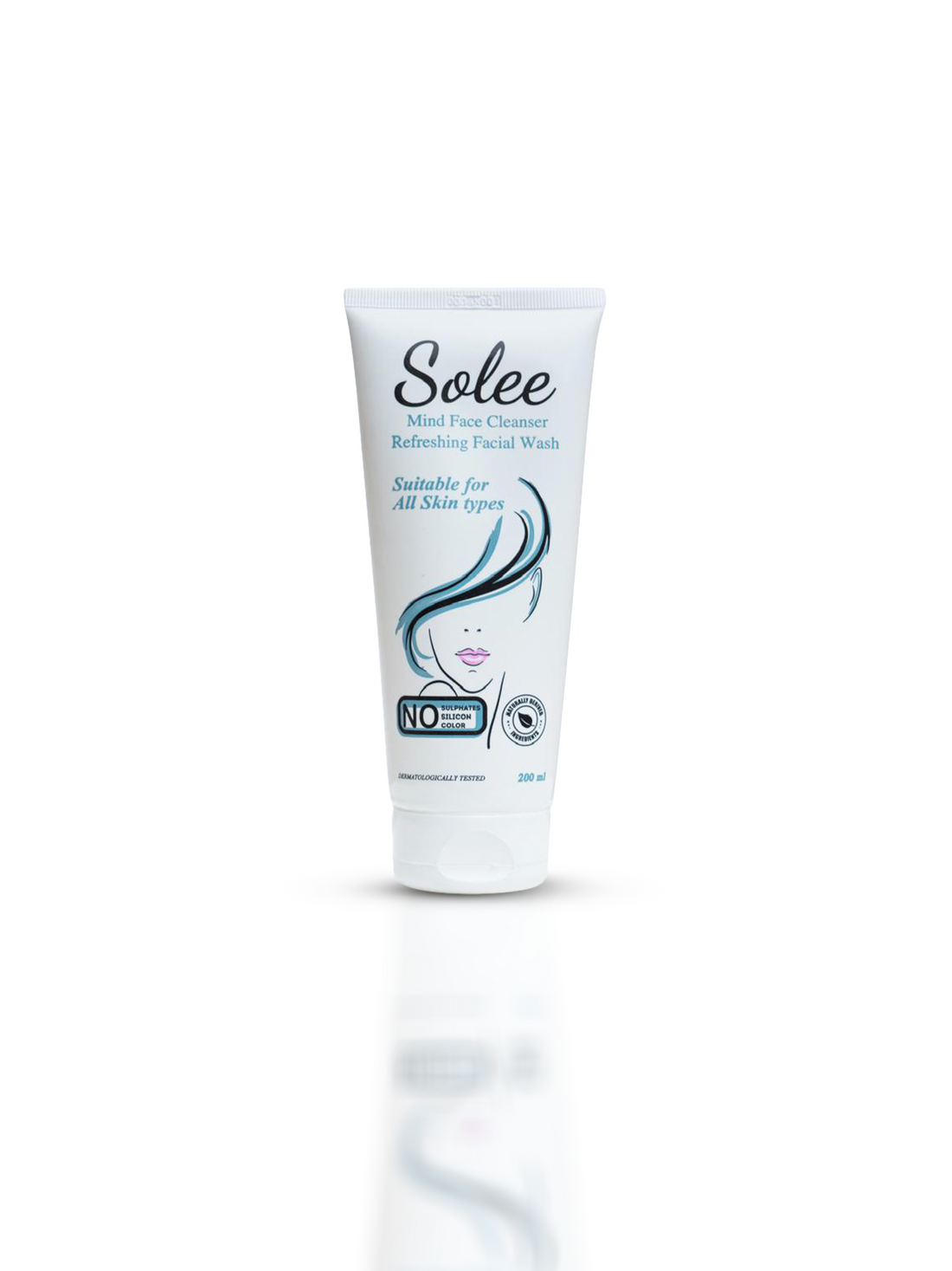 Solee Facial Wash Natural Oil Blend Cleanser